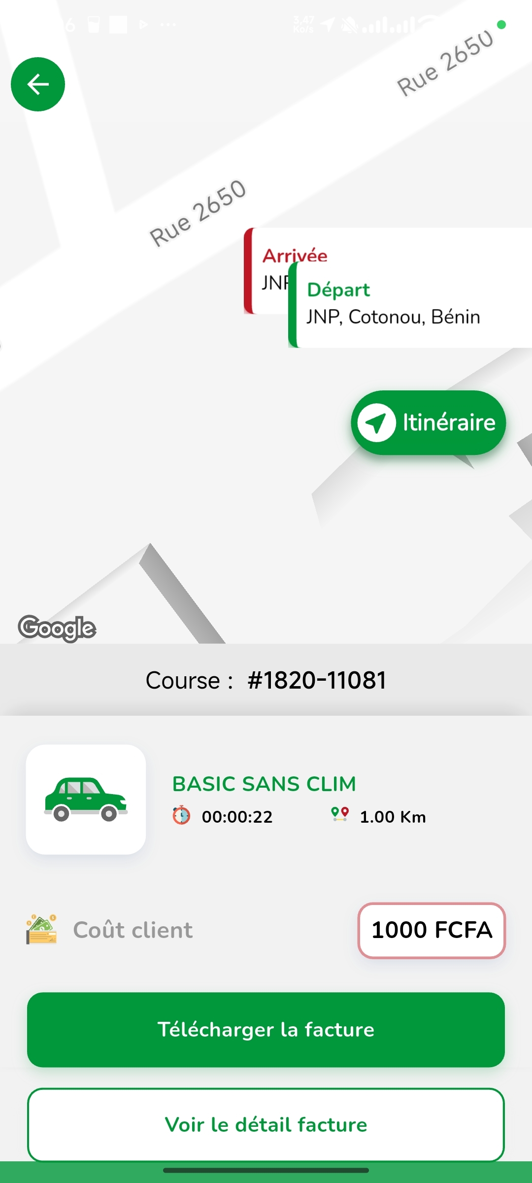 RMobility App Screenshot
